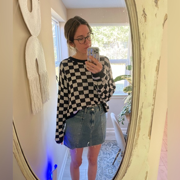 A.L.C. | Remington Checkered Sweater - Picture 2 of 9